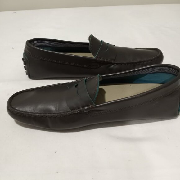 LACOSTE DARK GREY CONCOURS MENS LOAFERS SIZE 12 - Picture 6 of 12